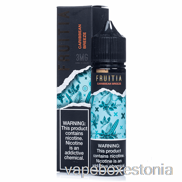 Vape Box Estonia Kariibi Breeze - Fruitia - 60ml 0mg